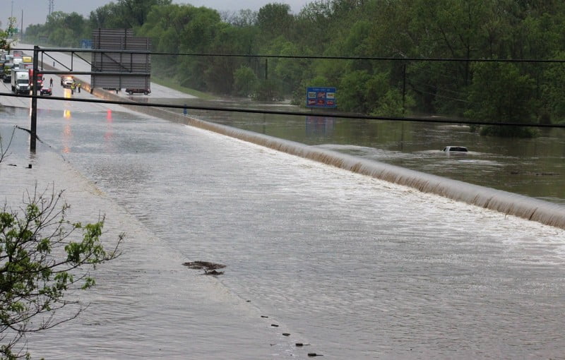 Parts of I-70 Closed due to Flooding